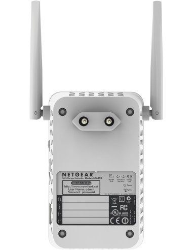 Netgear EX6150-100PES moltiplicatore di rete Bianco