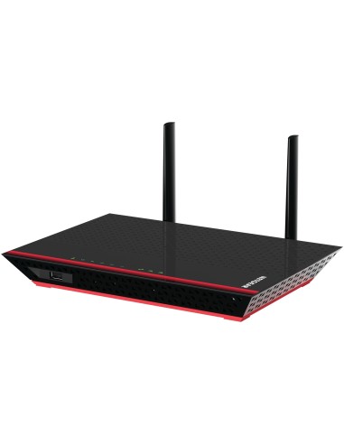 Netgear EX6200 Trasmettitore di rete Nero, Rosso 10, 100, 1000 Mbit s