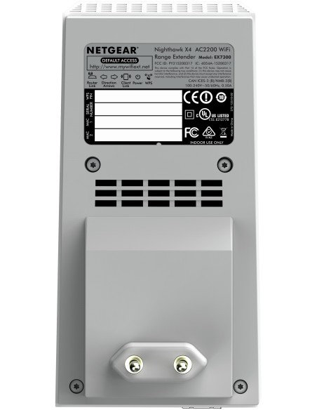 Netgear Nighthawk X4 Ripetitore di rete Bianco 10, 100, 1000 Mbit s