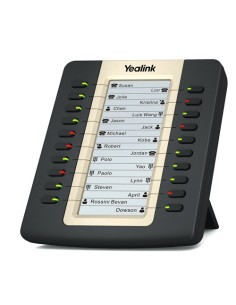 Yealink EXP20 telefono IP Nero LCD