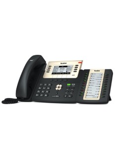 Yealink EXP20 telefono IP Nero LCD 2