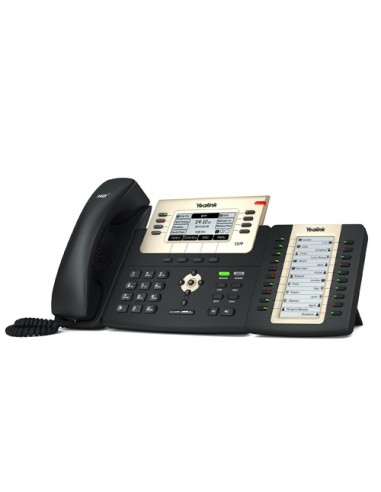 Yealink EXP20 telefono IP Nero LCD