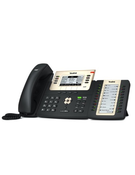 Yealink EXP20 telefono IP Nero LCD