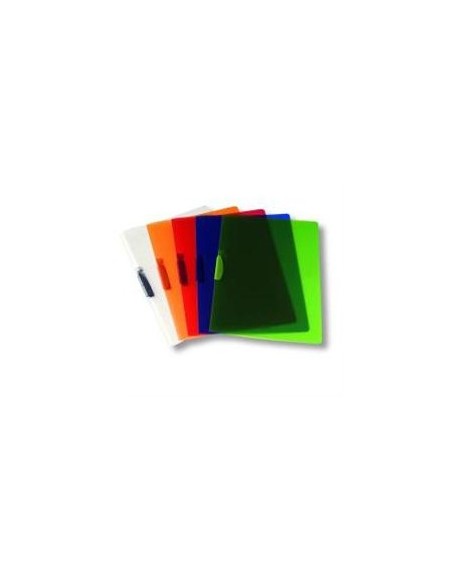 Fellowes Clipper Assort Polipropilene (PP) Rosso, Trasparente A4