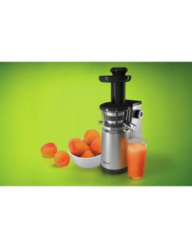 Hotpoint SJ 4010 AX1 spremiagrumi Estrattore di succo 400 W Nero, Acciaio inossidabile