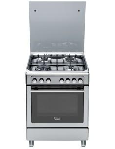 Hotpoint CX65S7D2 IT (X) HA H cucina Gas Argento A