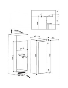 Hotpoint S 12 A1 D HA Monoporta incasso