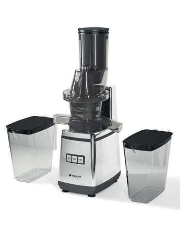 Hotpoint SJ 15XL UP0 spremiagrumi Estrattore di succo 150 W Nero, Acciaio inossidabile