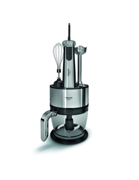 Hotpoint HB 0805 UP0 frullatore 1,5 L Frullatore da tavolo 800 W Acciaio inossidabile