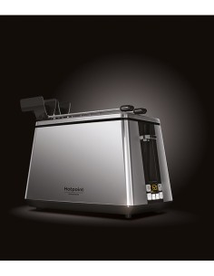 Hotpoint TT 22E UP0 tostapane 2 fetta e 750 W Acciaio inossidabile