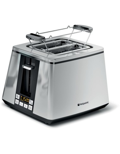Hotpoint TT 22E UP0 tostapane 2 fetta e 750 W Acciaio inossidabile