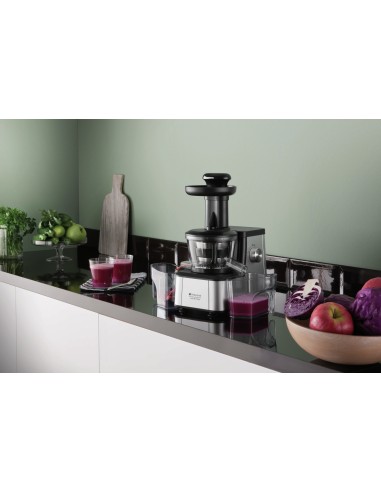 Hotpoint SJ 4010 FXBO spremiagrumi Estrattore di succo 400 W Nero, Argento