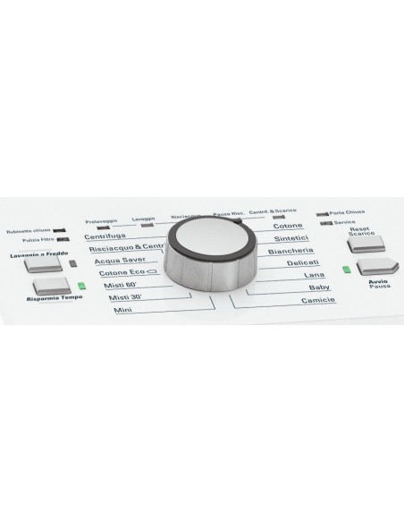 Hotpoint WMTG 723 HR IT lavatrice Caricamento dall'alto 7 kg 1200 Giri min Bianco