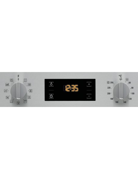 Hotpoint FA2 844 H IX HA 71 L A+ Nero, Acciaio satinato