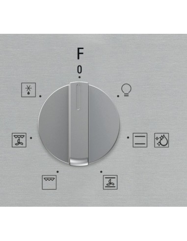 Hotpoint FA2 530 H IX HA 66 L A Nero, Acciaio inossidabile