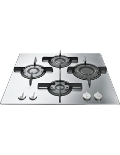 Hotpoint FTGHL 641 D IX HA Acciaio inossidabile Da incasso 60 cm Gas 4 Fornello(i)