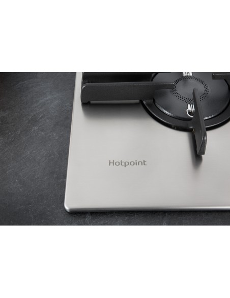 Hotpoint FTGHL 641 D IX HA Acciaio inossidabile Da incasso 60 cm Gas 4 Fornello(i)