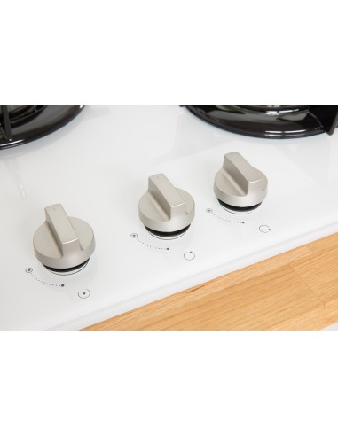 Indesit PR 752 W I(WH) piano cottura Bianco Da incasso 75 cm Gas 5 Fornello(i)