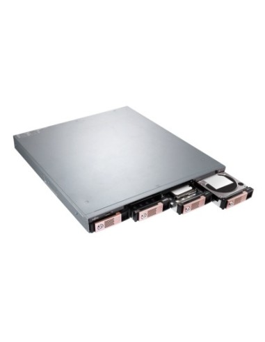 Fujitsu CELVIN NAS QR806 Rack (1U) Collegamento ethernet LAN Nero, Argento GX-420MC