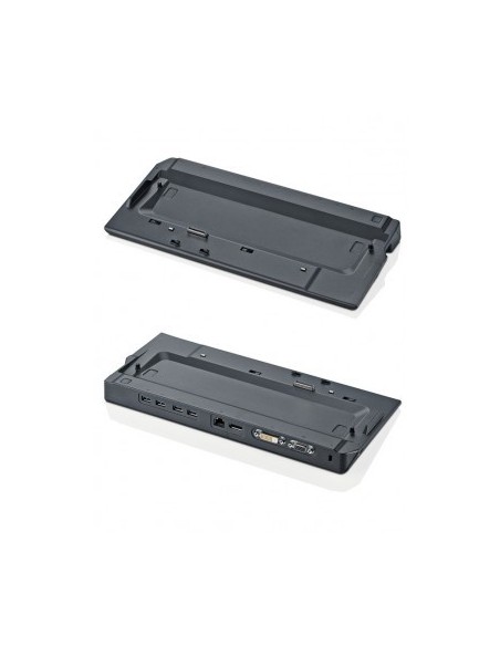 Fujitsu S26391-F1557-L110 replicatore di porte e docking station per notebook Nero