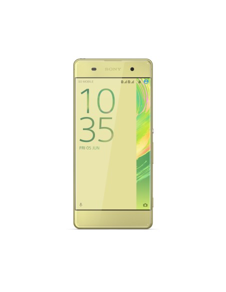 Sony Xperia XA 12,7 cm (5") Android 6.0 4G Micro-USB 2 GB 16 GB 2300 mAh Oro, Lime