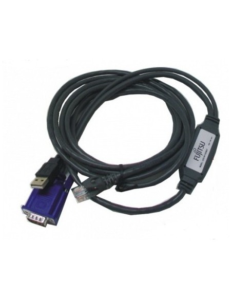 Fujitsu S26361-F4473-L230 cavo per tastiera, video e mouse Nero 3 m
