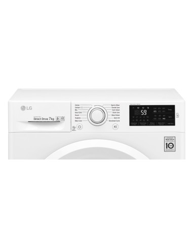 LG F4J5QN3W lavatrice Caricamento frontale 7 kg 1400 Giri min Bianco