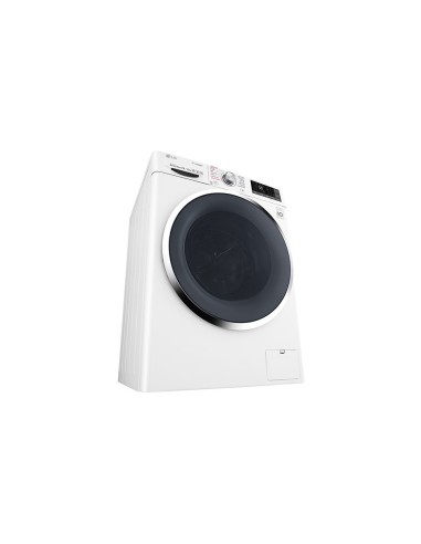 LG F4J8FH2W lavasciuga Libera installazione Caricamento frontale Nero, Bianco