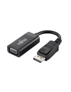Fujitsu S26391-F6055-L280 cavo e adattatore video 0,0188 m DisplayPort VGA (D-Sub) Nero