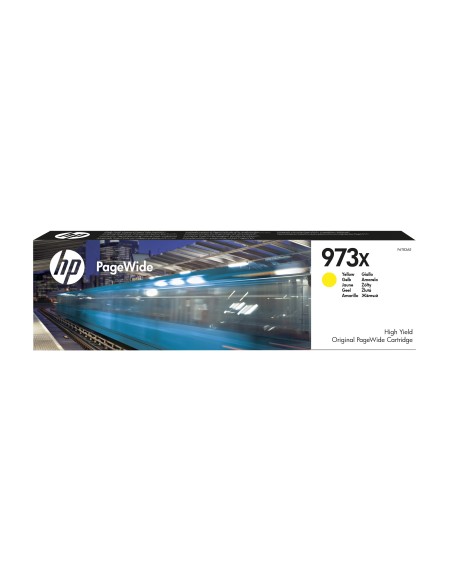 HP Cartuccia giallo ad alta capacità originale 973X PageWide