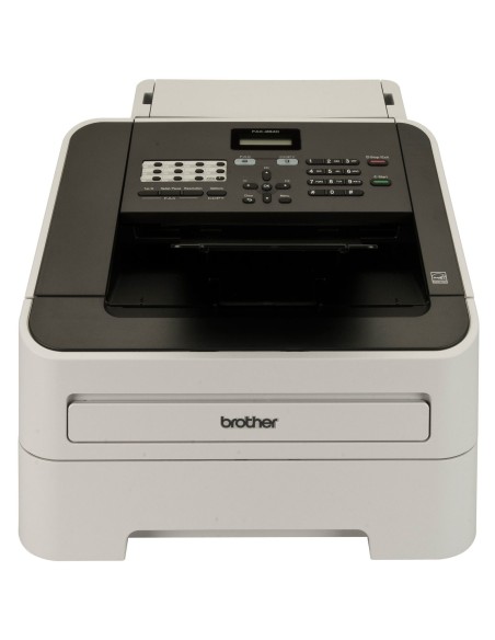 Brother FAX-2840 macchina per fax Laser 33,6 Kbit s A4 Nero, Grigio