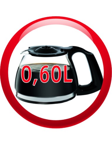 Moulinex FG1528 macchina per caffè Macchina da caffè con filtro 0,6 L