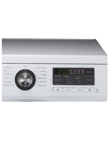 LG FH296QDA3 lavatrice Caricamento frontale 7 kg 1200 Giri min Bianco