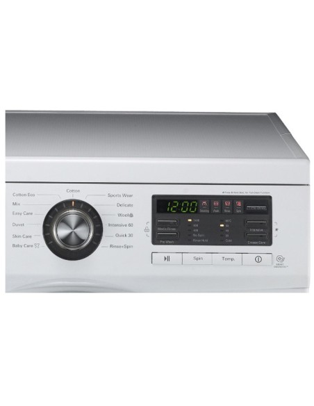LG FH296QDA3 lavatrice Caricamento frontale 7 kg 1200 Giri min Bianco