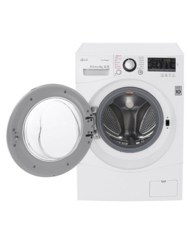 LG FH2A8TDS2 lavatrice Caricamento frontale 8 kg 1200 Giri min Bianco