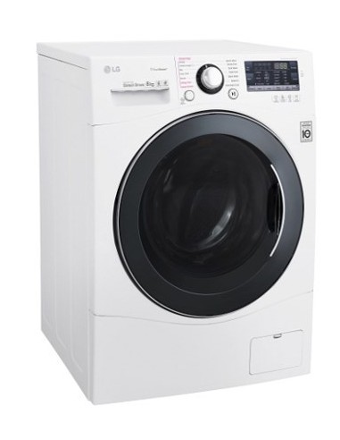 LG FH2A8TDS2 lavatrice Caricamento frontale 8 kg 1200 Giri min Bianco