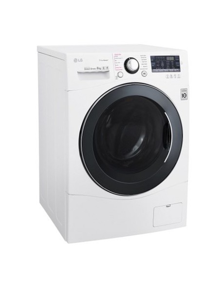 LG FH2A8TDS2 lavatrice Caricamento frontale 8 kg 1200 Giri min Bianco