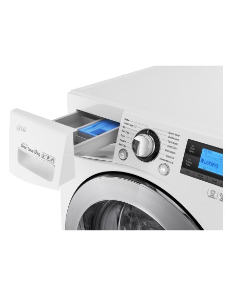 LG FH495BDN2 lavatrice Caricamento frontale 12 kg 1400 Giri min Bianco