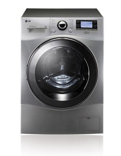 LG FH495BDS6 lavatrice Caricamento frontale 12 kg 1400 Giri min Argento