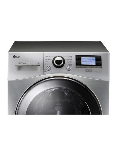LG FH495BDS6 lavatrice Caricamento frontale 12 kg 1400 Giri min Argento