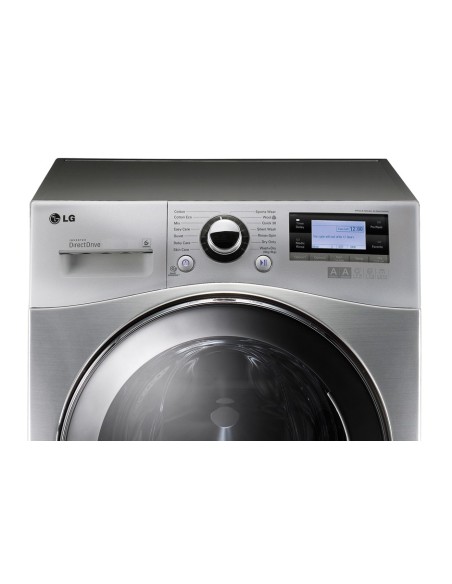 LG FH495BDS6 lavatrice Caricamento frontale 12 kg 1400 Giri min Argento