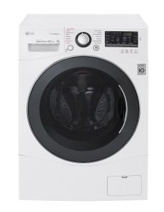 LG FH4A8FDH2N lavasciuga Libera installazione Caricamento frontale Nero, Bianco