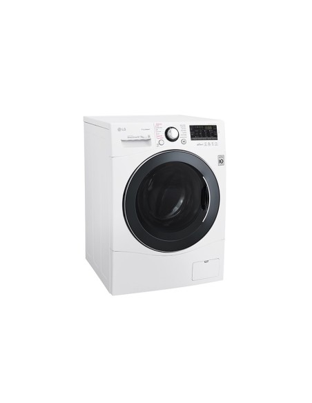 LG FH4A8FDH2N lavasciuga Libera installazione Caricamento frontale Nero, Bianco