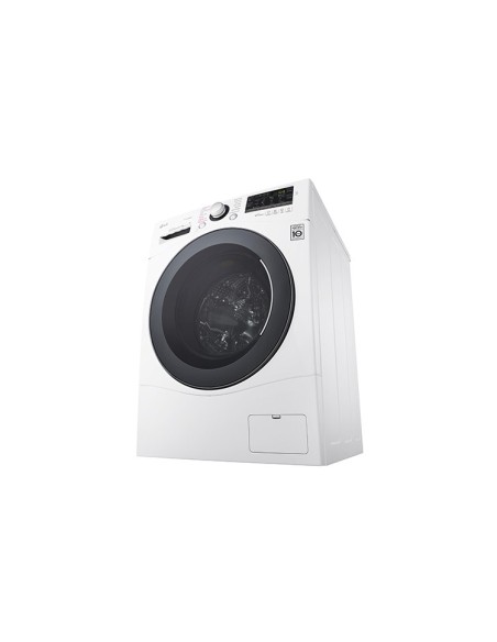 LG FH4A8FDH2N lavasciuga Libera installazione Caricamento frontale Nero, Bianco
