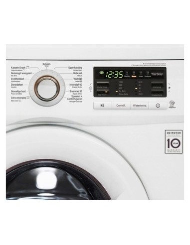 LG FH4B8TDA7 lavatrice Caricamento frontale 8 kg 1400 Giri min Bianco