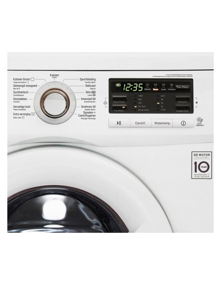 LG FH4B8TDA7 lavatrice Caricamento frontale 8 kg 1400 Giri min Bianco