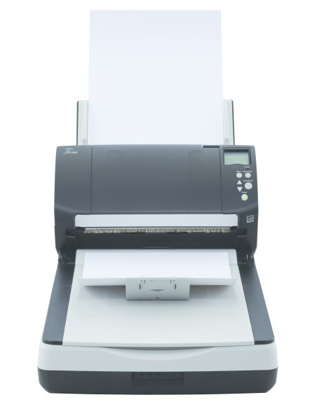 Fujitsu fi-7260 Scanner piano e ADF 600 x 600 DPI A4 Nero, Bianco