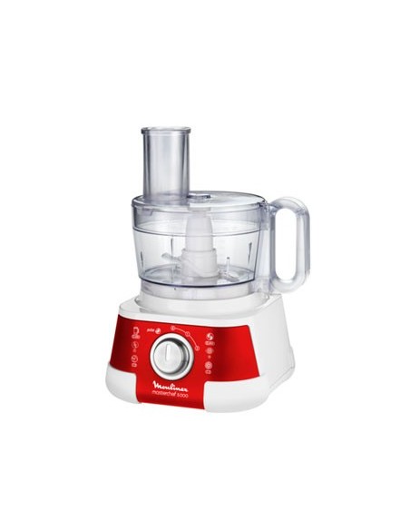 Moulinex Masterchef 5000 robot da cucina 750 W 3 L Rosso, Bianco