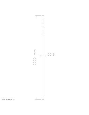 Neomounts by Newstar Tubo telescopico per schermi LCD LED Plasma