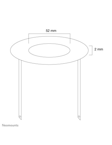 Neomounts by Newstar Coprisoffitto